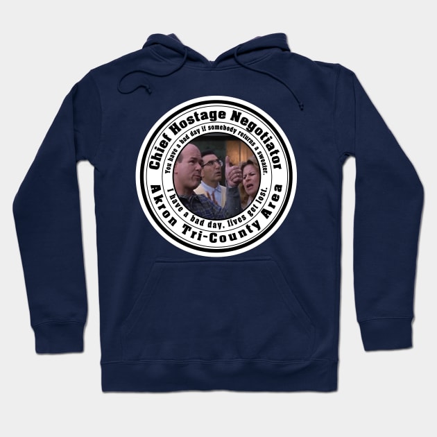 Chief Hostage Negotiator - Best in Show Hoodie by DepartmentofNegotiation